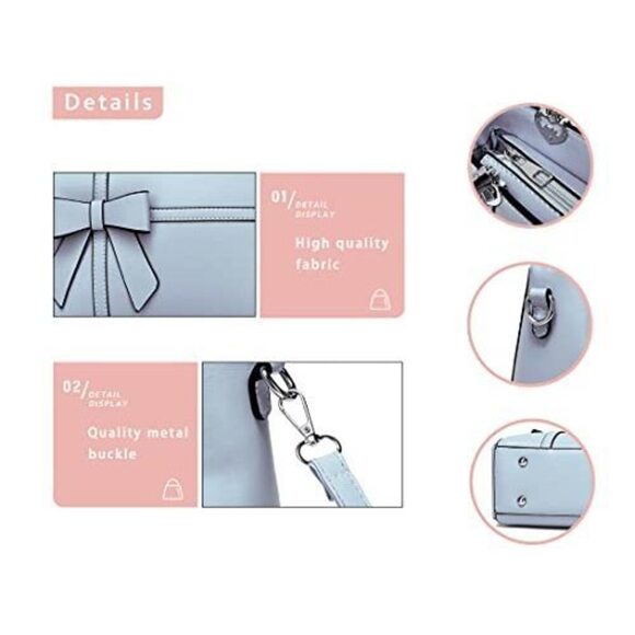 Satchel Purses And Handbags For Strap Bag Bags Nude K - Picture 5 of 5